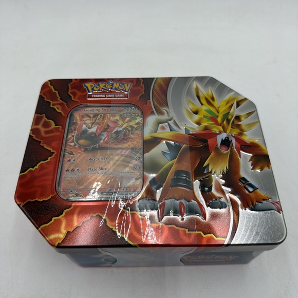 gouging fire ex pokemon card Gouging Fire ex 204/162 main image 0